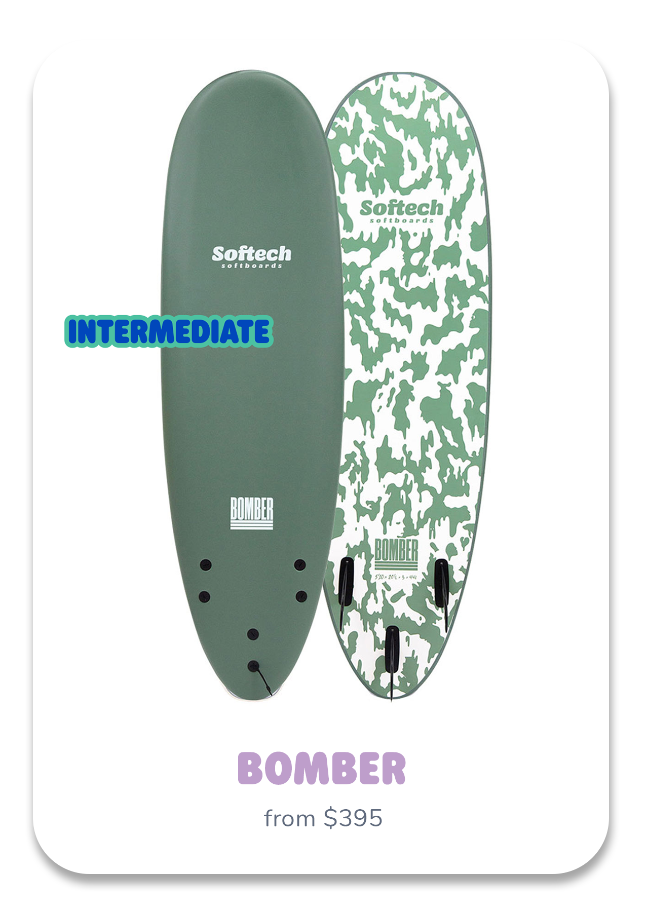 Softech Bomber 6'4 Soft Surfboard - Surf Station Store